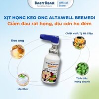 Xịt họng keo ong Altawell BeeMedi 30ml - Giúp giảm ngứa rát họng, giảm sưng amidan, dịu cơn ho đêm