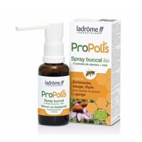 XỊT HỌNG KEO ONG HỮU CƠ - LADROME PROPOLIS - 30ml