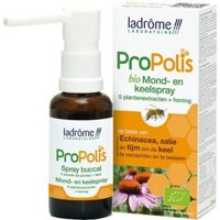 Xịt họng keo ong hữu cơ Propolis Ladrome 30ml