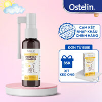 Xịt họng keo ong Topvie 30ml Propolis Complex Honey & Ivy Ostelin giảm ho đau rát cổ họng