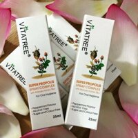 Xịt Họng Keo Ong Úc - XỊT KEO ONG KHÁNG KHUẨN Vitatree - trangpink2020