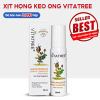 Xịt họng keo ong Vitatree giảm đau rát họng