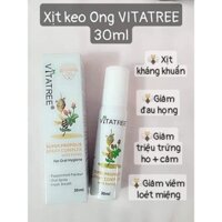 Xịt họng keo ong Vitatree 30ml