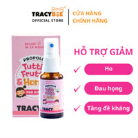 Xịt Họng Keo Ong Xanh Tracybee _ Propolis Tutti Frutti & Honey for Kids Tracybee (vị trái cây 30ml)