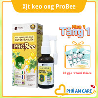 Xịt họng Keo ong Xuyên tâm liên Probee - Giảm ho, Giảm rát họng, Long đờm - Lọ 20ml - Phú An Care