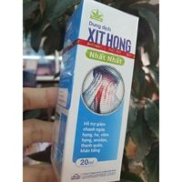 Xịt họng Nhất Nhất giảm nhanh ngứa họng, ho, viêm họng, amidan, thanh quản, khản tiếng (20ml)- Đông Anh Pharmart