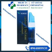 Xịt họng Sa Sâm Việt Sarmentosa Immune Support 75ml – Hỗ trợ bổ phế, hạn chế ho nhiều, giảm đờm, giảm đau rát họng