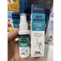 Xịt Họng Sinh Học Bdferm Bio Spray
