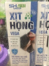 Xịt họng Vega