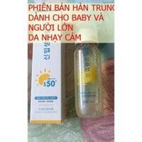 XỊT KEM CHỐNG NẮNG CRYSTAL BABY 50+ PA++++