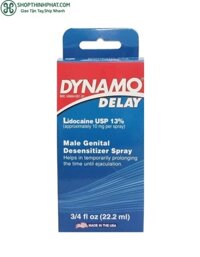 Xịt kéo dài thời gian Dynamo Delay của Mỹ, 15ml