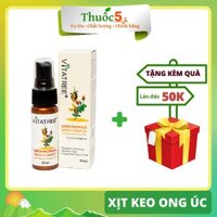 Xịt Keo Ong Úc (25ml) Giảm Đau Họng, Khử Trùng Miệng Cho Bé Từ 2 Tuổi Trở Lên Và Người Lớn