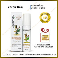 Xịt Keo Ong Vitatree Super Propolis Kháng Khuẩn Giảm Đau Họng Của Úc - 30ml