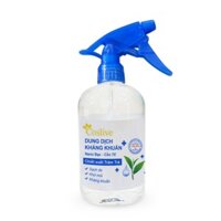 Xịt Kháng Khuẩn Nano Bạc Tràm Trà Cồn 70 Độ 500ml COSLIVE
