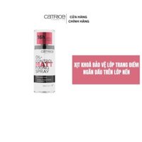 Xịt khoá nền bảo vệ lớp trang điểm xịt khoá nền catrice và Dermacol Longwear Make-up Fixing Spray 150ml