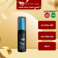 Xịt Khóa Nền, Cố Định Trang Điểm Kiềm Dầu, Mịn Lì Maybelline Fit Me Matte Poreless Setting Spray 60ml.