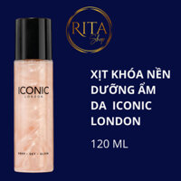 Xịt khóa nền dưỡng ẩm da Iconic London Prep Set Glow