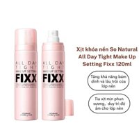 Xịt khóa nền SO NATURAL All Day Tight Make Up Setting Fixx 120ml