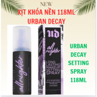 XỊT KHÓA NỀN URBAN DECAY SPRAY ALL NIGHT 118ML (CÓ HỘP)