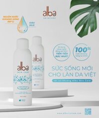 Xịt khoáng Alba Skin Care dưỡng ẩm và tái tạo da AB150 150ml