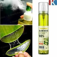 XỊT KHOÁNG ALOE VERA SOOTHING MIST 98%