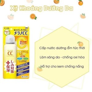 Xịt khoáng CC Melano Rohto Whitening Mist - 100g