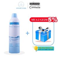 Xịt khoáng Dollania giúp dưỡng ẩm cấp nước và làm dịu làn da Brumisateur Eau Minerale  400ml