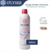 Xịt Khoáng Dưỡng Da O'lysee Brume À La Rose 400ml