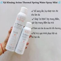 Xịt khoáng evene Pháp 300ml phục hồi da