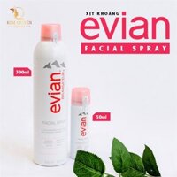 XỊT KHOÁNG EVIAN 50ML / 300ML