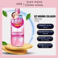 Xịt Khoáng Giữ Ẩm Lâu Cho Da Khô, Rát Collagen Hadanomy 250ml