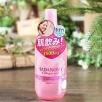 Xịt khoáng Hadanomy Collagen Mist 250ml Nhật Bản nội địa nhập khẩu nguyên thùng