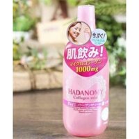 Xịt Khoáng Hadanomy Collagen 250ml Nhật Bản công dụng dưỡng ẩm, chống lão hóa, cân bằng & tái tạo da mặt