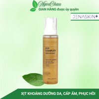 Xịt khoáng Jenaskin 150ml, toner dạng xịt, dưỡng ẩm da, xịt tế bào gốc EGF COMPLEX, dưỡng trắng da, khóa makeup