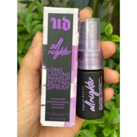 Xịt khoáng khoá nền Urban Decay All Nighter Setting Spray ( chính hãng ) chai bé 15ml