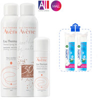 Xịt khoáng làm dịu, chống kích ứng da Avene thermal spring water 50ml300ml TẶNG bông tẩy trang Jomi Nhập khẩu - 50ml