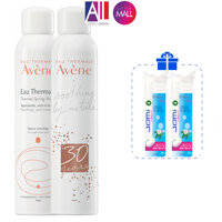 Xịt khoáng làm dịu, chống kích ứng da Avene thermal spring water 50ml300ml TẶNG bông tẩy trang Jomi Nhập khẩu - 300ml