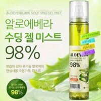 Xịt khoáng lô hội Aloe Vera 98%