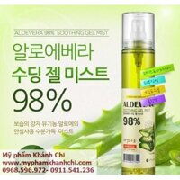 XỊT KHOÁNG LÔ HỘI ALOE VERA SOOTHING MIST 98% .,