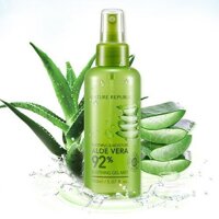 Xịt Khoáng Lô Hội Nature Republic Soothing & Moisture Aloe Vera 92% Soothing Gel Mist 150ml