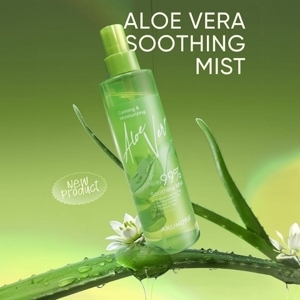 Xịt khoáng lô hội Aloe Vera Soothing Mist 98% 118ml