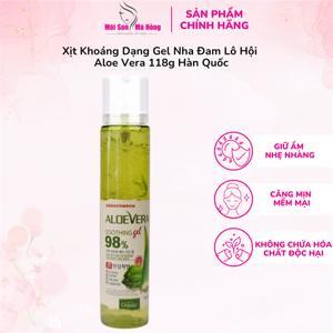 Xịt khoáng lô hội Aloe Vera Soothing Mist 98% 118ml