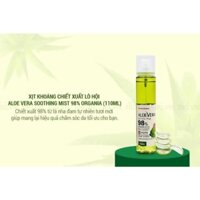 Xịt Khoáng Nha Đam Aloe Vera Soothing Mist 98%
