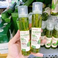 Xịt khoáng nha đam Aloevera Soothing Mist 98% (118ml)