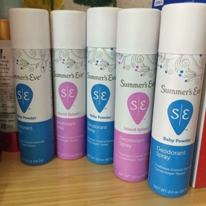 Xịt khoáng phụ khoa Summer’s Eve Deodorant Spray - 56.7 g