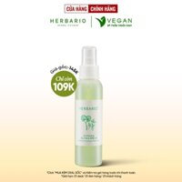 Xịt khoáng Rau Má & Diếp Cá herbario 100ml thuần chay cấp ẩm