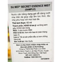 Xịt khoáng Sum 37