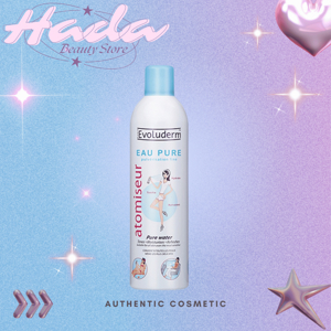 Xịt khoáng toàn thân Evoluderm Eau Pure 400ml