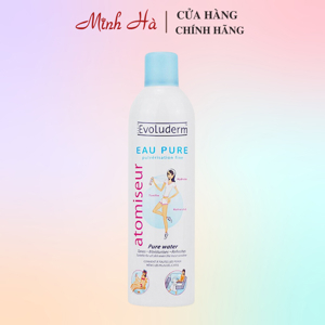 Xịt khoáng toàn thân Evoluderm Eau Pure 400ml