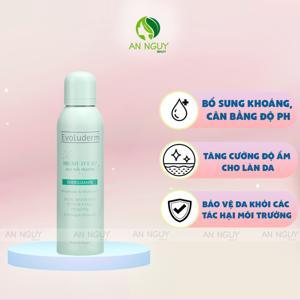 Xịt khoáng toàn thân Evoluderm 150ml